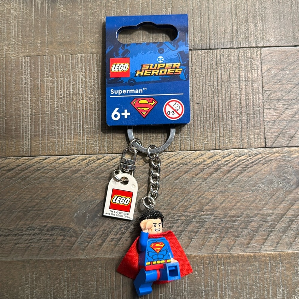 LEGO Super Heroes Superman Keychain